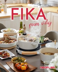 Bộ nồi nông 22cm & bếp từ đơn Fika Neoflam Hàn Quốc