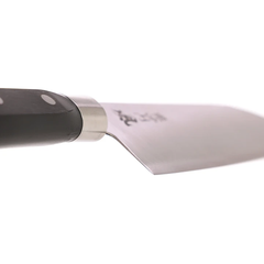 Dao Santoku wind có lưỡi cố định bằng thép không gỉ