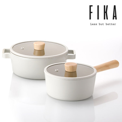 Bộ quánh 18cm & nồi nông 22cm Neoflam Fika Hàn Quốc