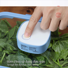 Bộ 6 Hộp Thủy Tinh Chân Không Neoflam Vacu Seal
