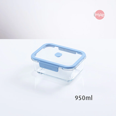 Bộ 6 Hộp Thủy Tinh Chân Không Neoflam Vacu Seal