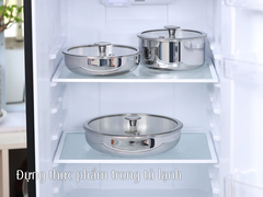 Bộ Nồi Chảo Inox Cán Rời 9 Món – Đa dụng, bền bỉ, tiết kiệm không gian
