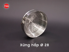 Xửng hấp iMat inox 304 nhiều kích cỡ 18 I 20 I 22 I 24 I 26 I 28 I 30(cm).Dùng cho nồi, chảo cùng size