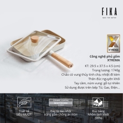 Chảo chiên chữ nhật Neoflam Fika 29cm Hàn Quốc