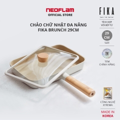 Chảo chiên chữ nhật Neoflam Fika 29cm Hàn Quốc