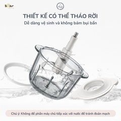 Máy xay thịt Bear 2L SB-MA02L màu trắng