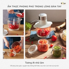 Máy xay thịt Bear 2L SB-MA02L màu trắng