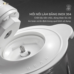 Máy xay thịt Bear 2L SB-MA02L màu trắng