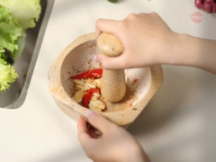 Cối và chày đá Cẩm thạch tự nhiên iMat