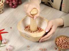 Cối và chày đá Cẩm thạch tự nhiên iMat
