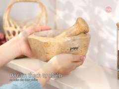 Cối và chày đá Cẩm thạch tự nhiên iMat