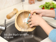 Cối và chày đá Cẩm thạch tự nhiên iMat