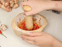 Cối và chày đá Cẩm thạch tự nhiên iMat