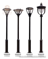 Cột đèn trang trí sân vườn công viên ZALAA
