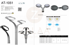 Đèn chiếu sáng công viên hiện đại, khu nghỉ dưỡng, khách sạn 40w, 50w, 60w