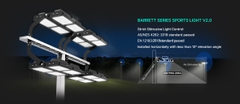 Đèn Sân Thể Thao Ghép Đối Xứng Barrett H V2.0 Asymmetric ZSG-BA-H 500W đến 1500W | Zalaa/Soga Smart Lighting