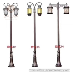 Cột đèn chiếu sáng công viên, khu đô thị