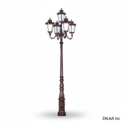 Cột Đèn Cảnh Quan Đúc Tinh Xảo ZSV_TYD-0301 ZALAA OEM Đèn sân vườn dự án