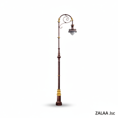 Cột Đèn Nữ Hoàng Châu Âu Tân Cổ Điển Đúc Tinh Xảo ZSV_TYD-0801 ZALAA OEM Cho Biệt Phủ, Dinh Thự Villa Cao Cấp