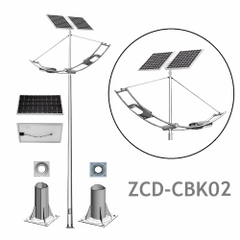 Cột Đèn Đường Cao Áp Năng Lượng Mặt Trời Chiếu Sáng Đường Phố