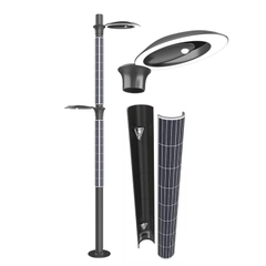 Cột Đèn Năng Lượng Mặt Trời Dọc Vertical Solar Light ZSR-10 20W H3,5M