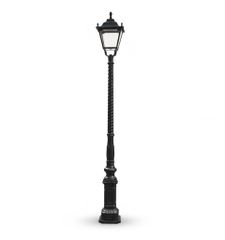 Cột Đèn Sân Vườn Tân Cổ Điển Kiểu Dáng Châu Âu 1 Bóng | ZSV-GLP EU001A - Garden Light Pole Style European Neo Classical