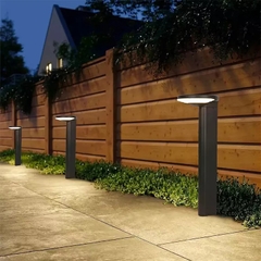 Cột Đèn Thấp Sân Vườn Năng Lượng Mặt Trời Kiểu Đĩa Bay Hiện Đại ZALAA ZG-CPD8804