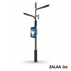 Cột Đèn Thông Minh Zalaa Dành Cho Dự Án Hướng Smart City | ZSP OEM 01