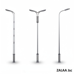 Cột Đèn Thông Minh Zalaa Dành Cho Dự Án Hướng Smart City | ZSP OEM 04