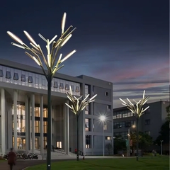 Cột Đèn Trang Trí Sân Vườn Mô Phỏng Cây Nhiều Cành Phát Sáng Cao 5M ZCV ZALAA LED Tree Lights