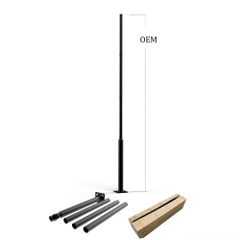 Cột Đèn Công Viên Giật Cấp, cao từ 3m5 đến 8m, ZALAA sản xuất, OEM theo yêu cầu