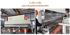 Cột Đèn Chiếu Sáng Đa Giác cao 6m, 7m, 8m đến 14m, 17m - Ống thép côn bền bỉ
