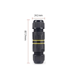 Đầu Nối Điện Cút Điện 2 Đầu E-Weichat M20-3P Chia 2 3 4 PIN Chống nước, Ngoài trời IP68 - Linh kiện đèn led Zalaa