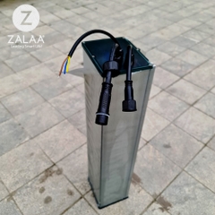 Đèn Đường Năng Lượng Mặt Trời Kết Hợp Điện Lưới Mã SP ZPC80S công suất 80W ZALAA