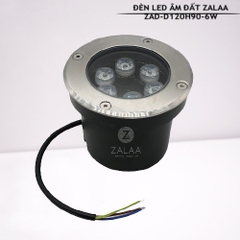 Đèn Led Âm Đất 6W Mã sản phẩm ZAD-D120H90-6W