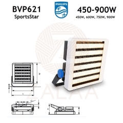 Đèn Pha LED SportsStar BVP621 Philips Công Suất 490W, 750W, 900W