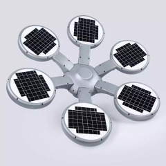 Đèn Chiếu Sáng Quảng Trường Sân Vườn Công Viên 2023 Solar Garden ZG-TYD5106 ZALAA