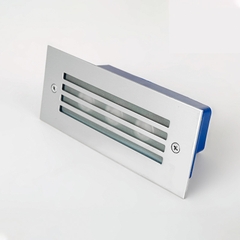 Đèn LED Âm Cầu Thang Mặt Nhôm Chữ Nhật - Dẫn Đường Đi Nội Thất