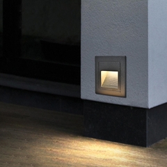 Đèn LED Âm Cầu Thang Mặt Nồi Vuông - Dẫn Đường Đi Nội Thất