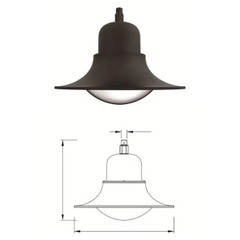 Đèn LED Chiếu Sáng Công Viên, Trang Trí Cảnh Quan ZAT-1039 20-60W H3-6M ZALAA