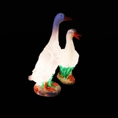 Đèn LED Fiberglass Sợi Thủy Tinh Nhựa họa tiết tạo hình 3D Thú Vật phát sáng Zalaa dành cho Dự án Vườn Ánh Sáng