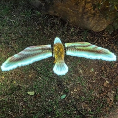 Đèn LED ZALAA Mô Phỏng Chim Đại Bàng Eagle Có Chuyển Động và Âm Thanh cho Cảnh Quan Ngoại Thất