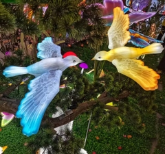 Đèn LED Hình Con Chim Birds Năng Động ZALAA Mới Cho Dự Án Chiếu Sáng và Trang Trí Sân Vườn