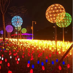 Đèn LED Hoa Bồ Công Anh Dandelion Sợi Quang Lớn D30cm-300cm | Báo Giá