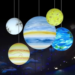 Đèn LED Mô Phỏng Các Hành Tinh phát sáng trang trí cảnh quan sân vườn Zalaa ZMP-Planet-Lights