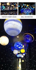Đèn LED Mô Phỏng Các Hành Tinh phát sáng trang trí cảnh quan sân vườn Zalaa ZMP-Planet-Lights