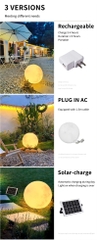 Đèn LED Mô Phỏng Các Hành Tinh phát sáng trang trí cảnh quan sân vườn Zalaa ZMP-Planet-Lights