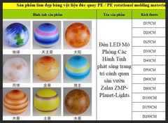 Đèn LED Mô Phỏng Các Hành Tinh phát sáng trang trí cảnh quan sân vườn Zalaa ZMP-Planet-Lights