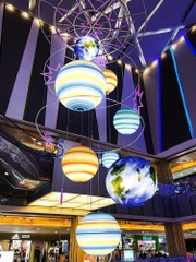 Đèn LED Mô Phỏng Các Hành Tinh phát sáng trang trí cảnh quan sân vườn Zalaa ZMP-Planet-Lights