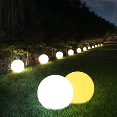 Đèn LED Tròn Kiểu Dáng Quả Bóng, Nhiều màu sắc, Sử dụng trang trí cảnh quan sân vườn ZALAA ZSV-Ball-Lights